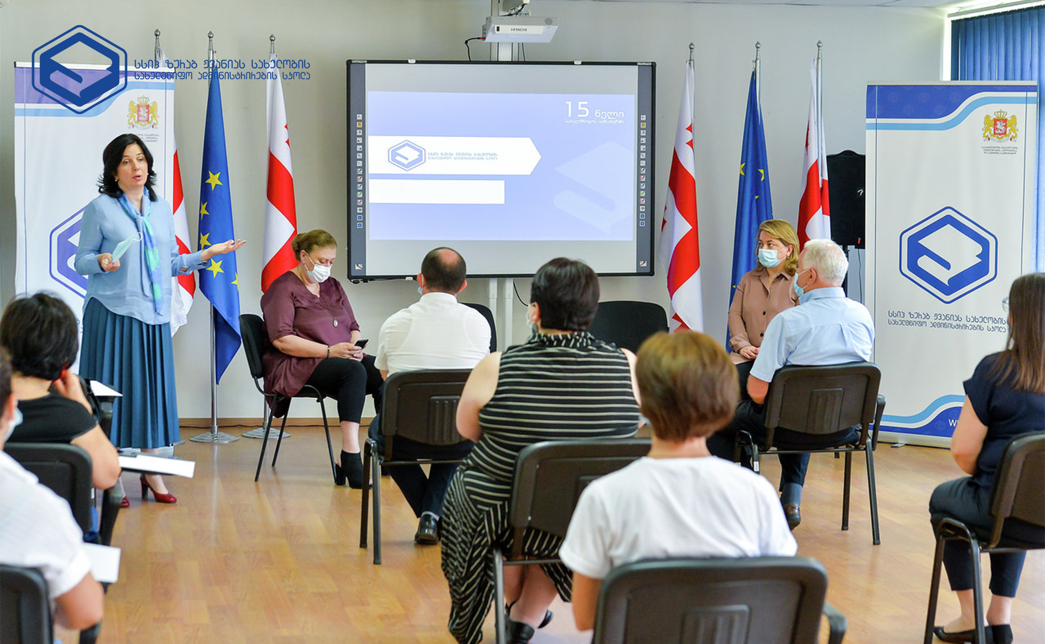 ჟვანიას სკოლას საქართველოს განათლების, მეცნიერების, კულტურისა და სპორტის მინისტრის მოადგილე ნუნუ მიცკევიჩი ესტუმრა